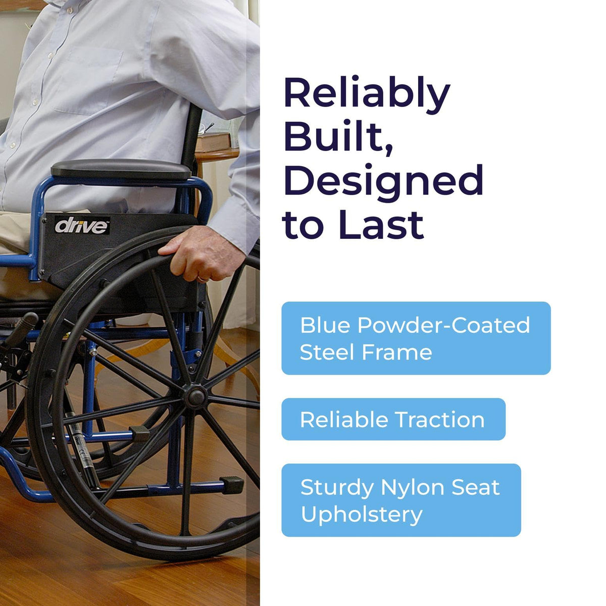 Blue Streak Lightweight Wheelchair M950