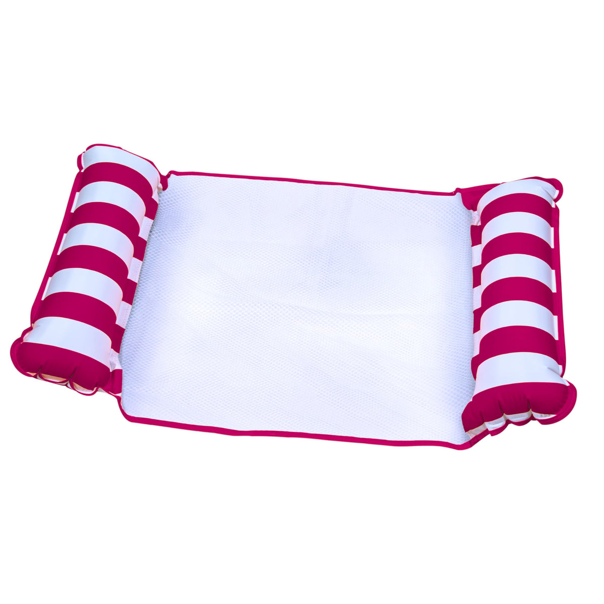 Light Blue, Navy & Burgundy/White Stripe 3-Pack Pool Float R370