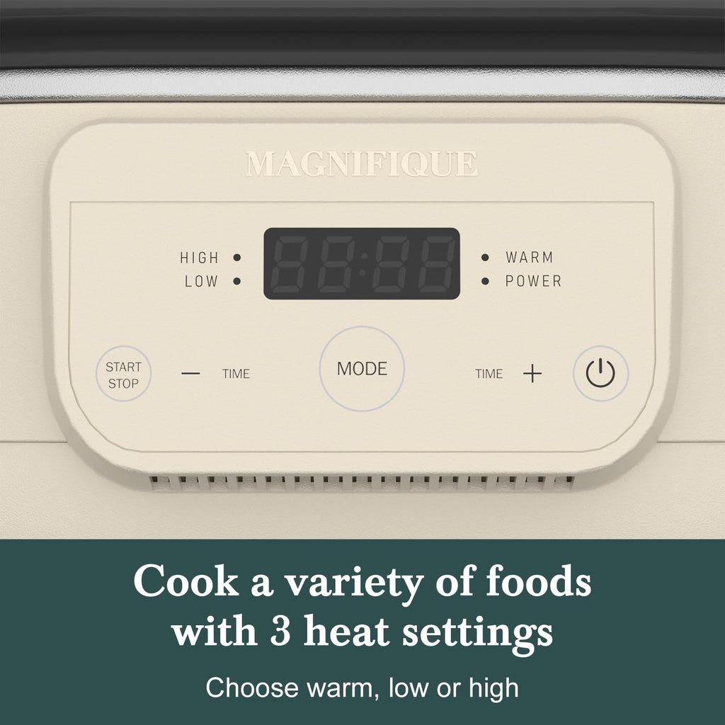 6 Quart Programmable Slow Cooker Nonstick Pot T493