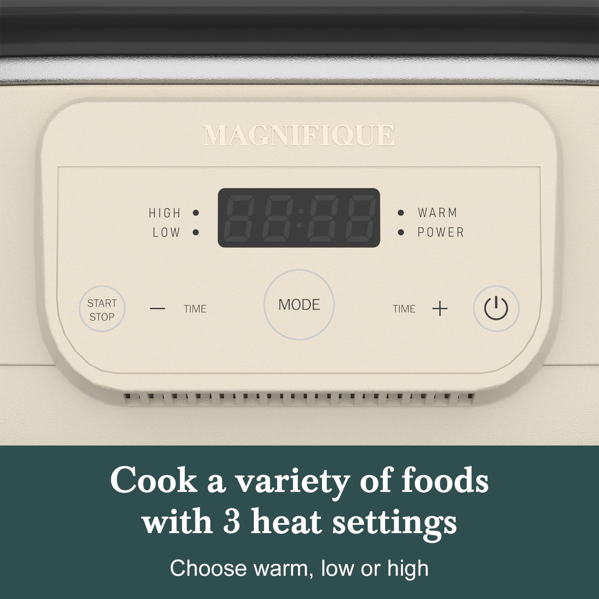 6 Quart Programmable Slow Cooker Nonstick Pot T493