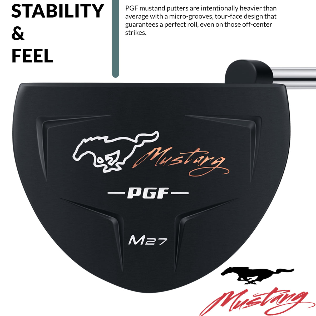 Black Plumber’s Neck Putter W4241
