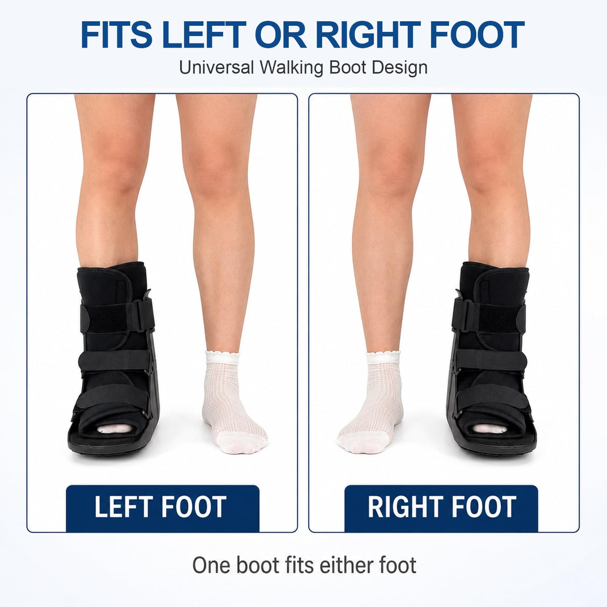 Adjustable Walking Boot for Foot Injury I80693