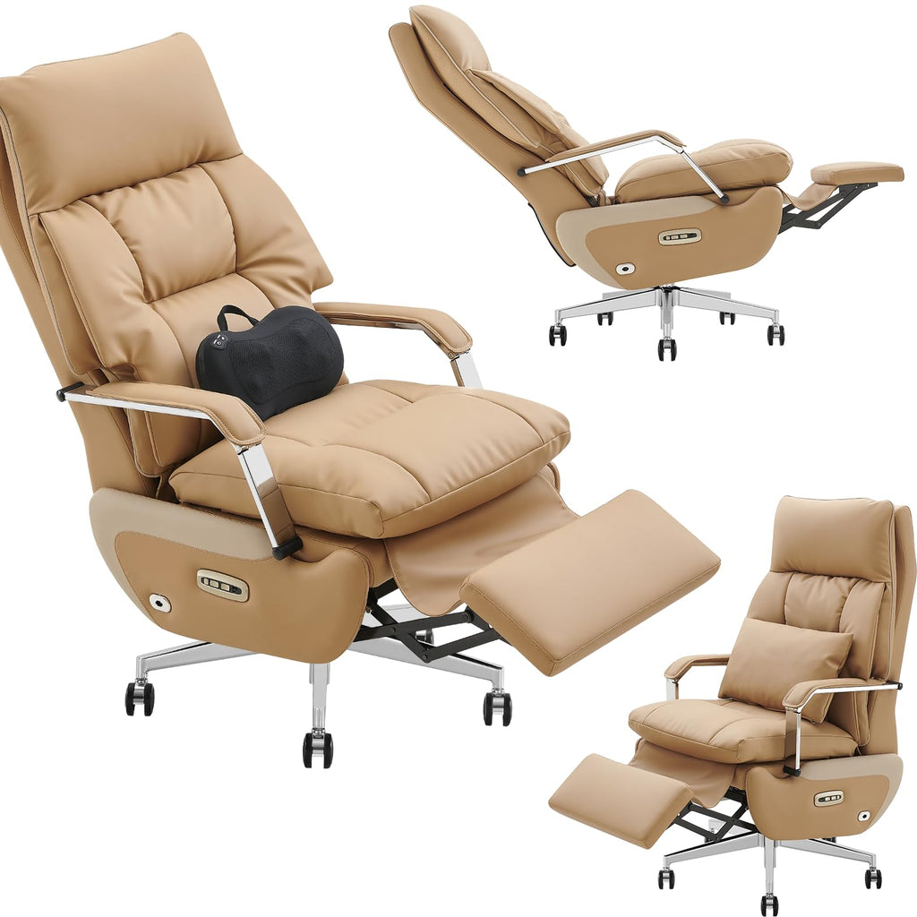Brown Electric Big & Tall Executive Office Chair C504271