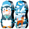 45” Foldable Foam Snow Sled with Handles Y6746