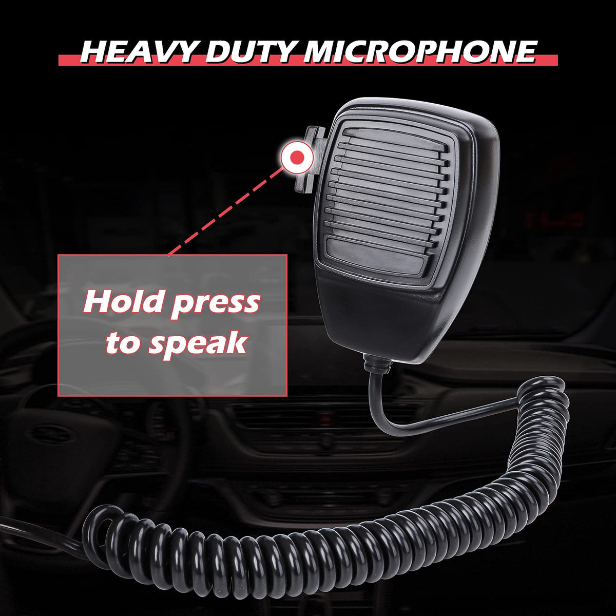 Emergency Police Siren 8 Tones PA System 130DB 200 Watt K7139