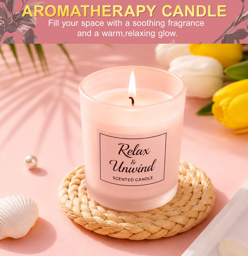 10-Piece Self Care Spa Gift Basket with Throw Blanket and Tumbler I875588