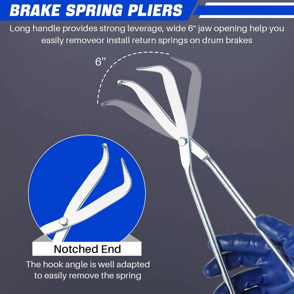 8 Pc Drum Brake Tool Kit O395249