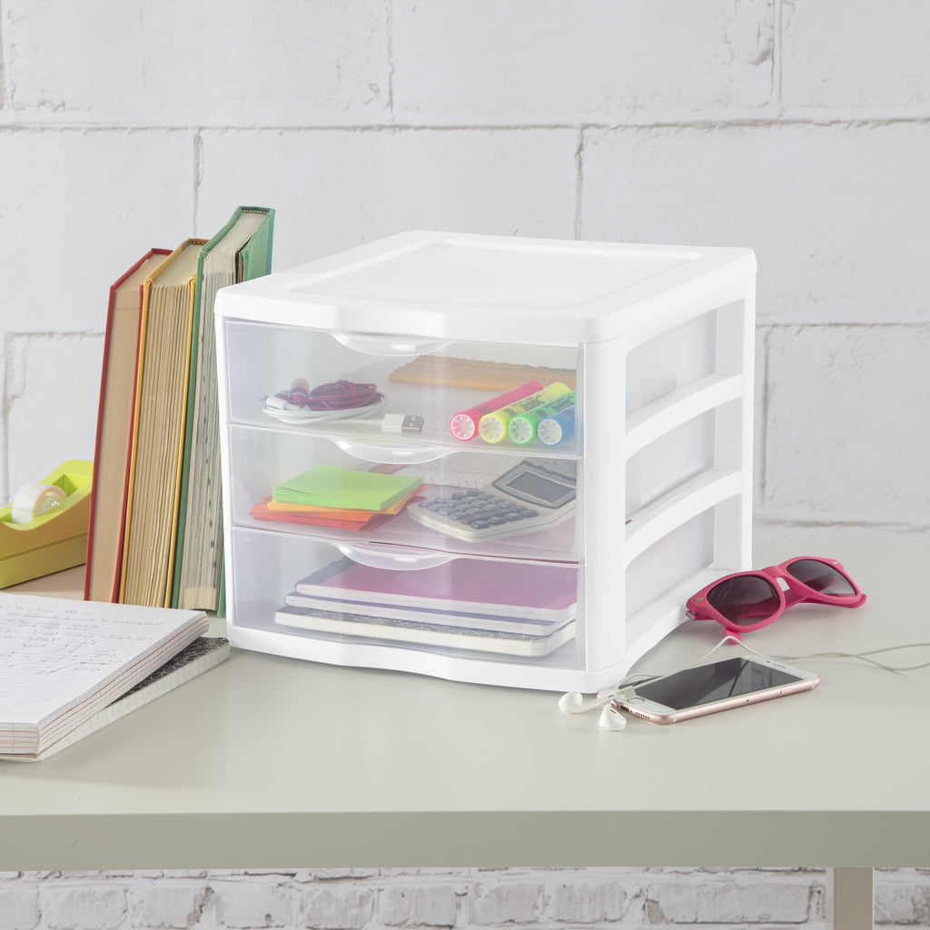 3 Drawer Clear Storage Organizer D86377