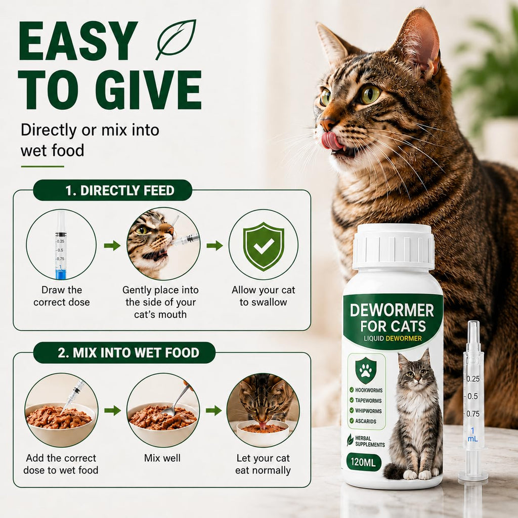 Broad Spectrum Liquid Cat Dewormer P246349
