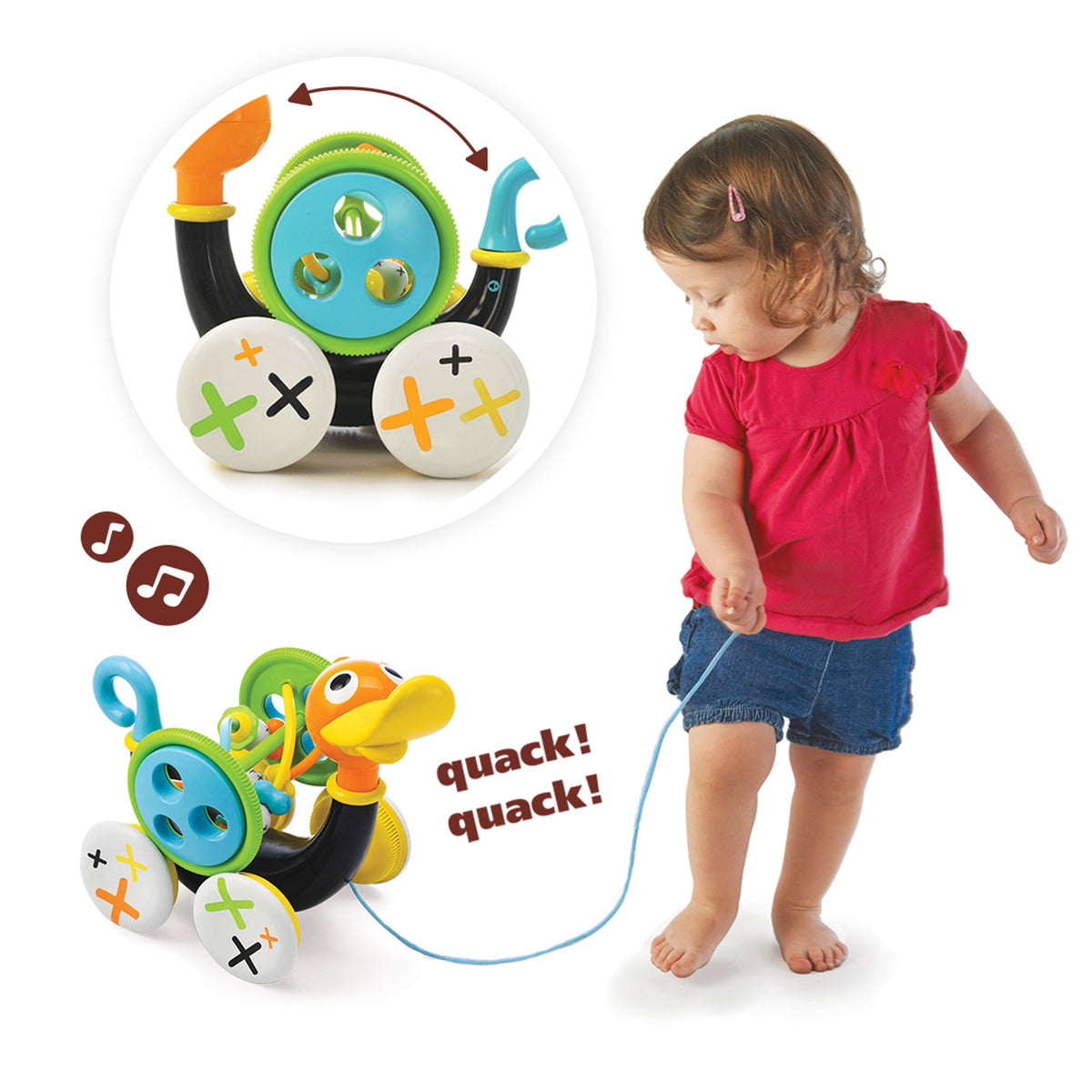 Push Pull Along Toy for Baby D2128