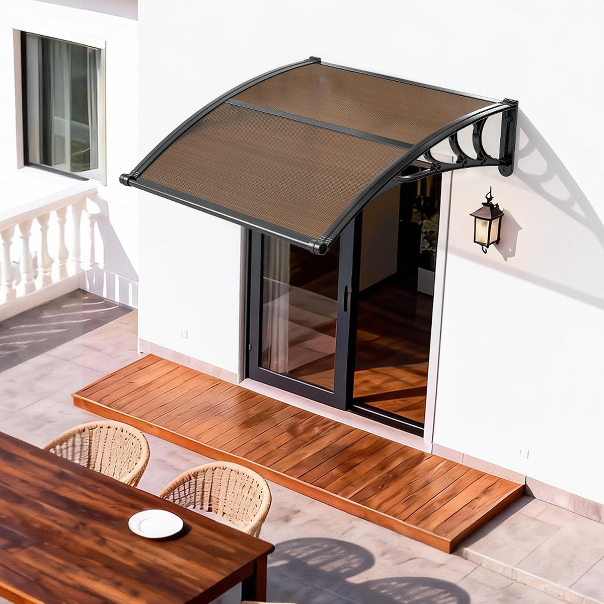 38" x 40" Door Window Awning N36105