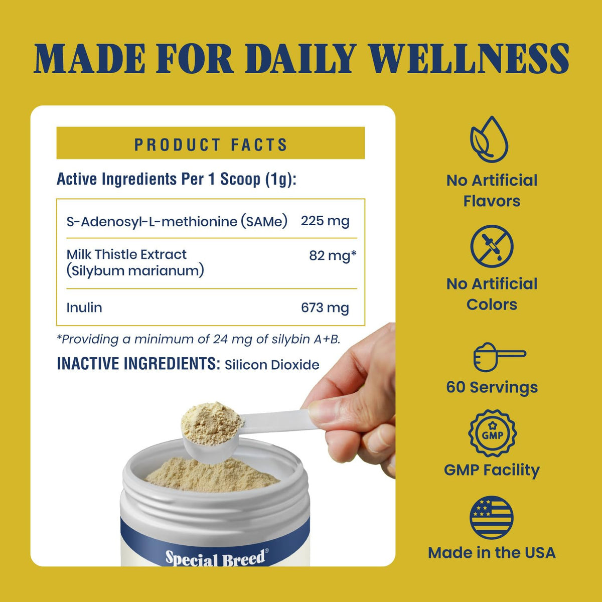 Milk Thistle Supplement Powder I148