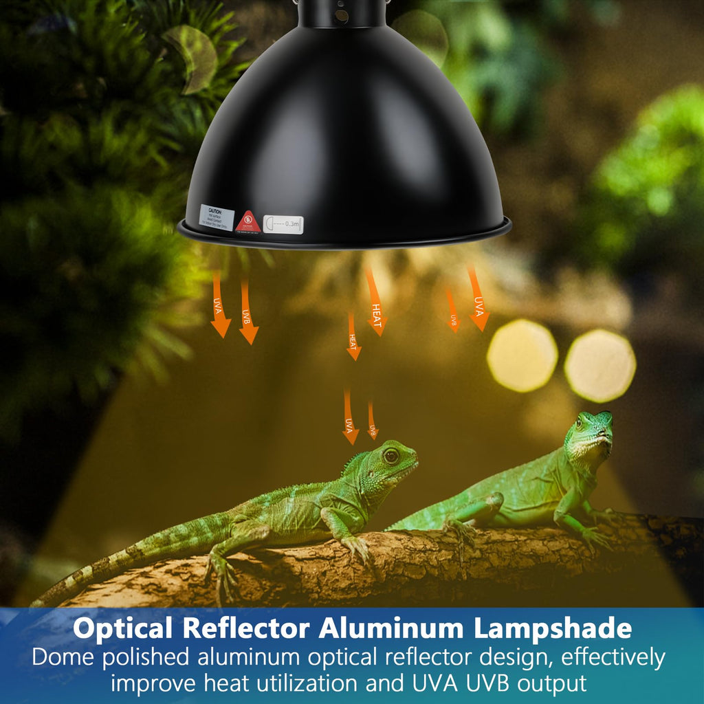 8.5 inch Reptile Heat Lamp Fixture L529447