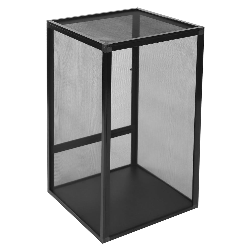 17.7"x17.7"x31.5" Foldable Aluminum Alloy Mesh Reptile Terrarium P289