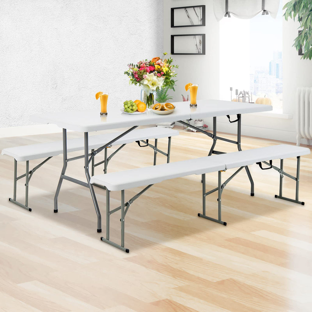 6ft White Folding Table R61943