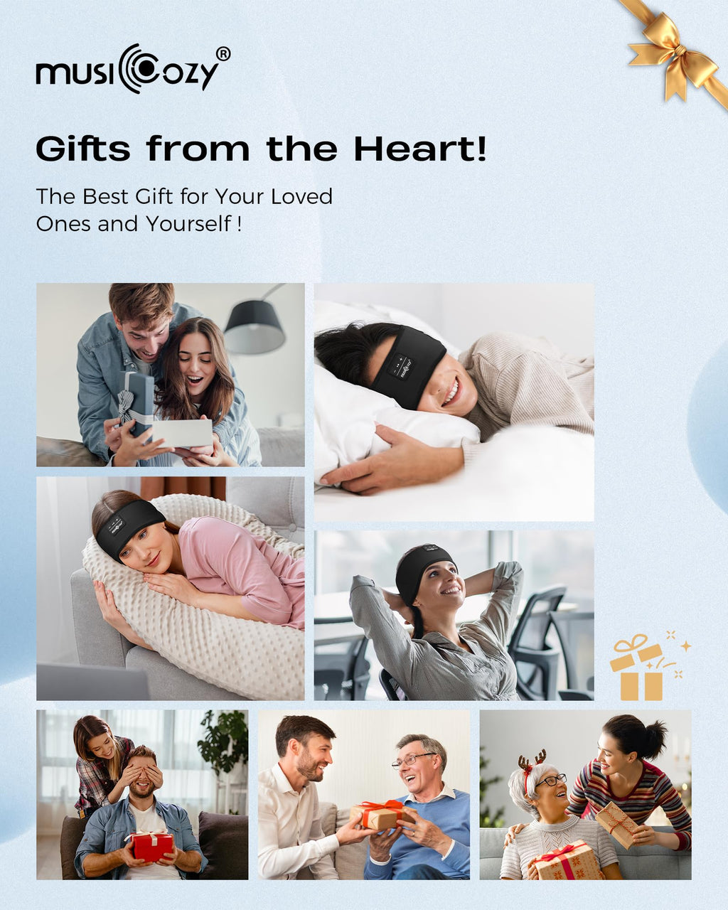 Soft Bluetooth Sleep Headband Headphones G641