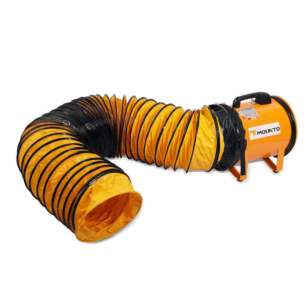 12-Inch Heavy Duty Cylinder Axial Fan with 25-Foot Vinyl Hose Z5693