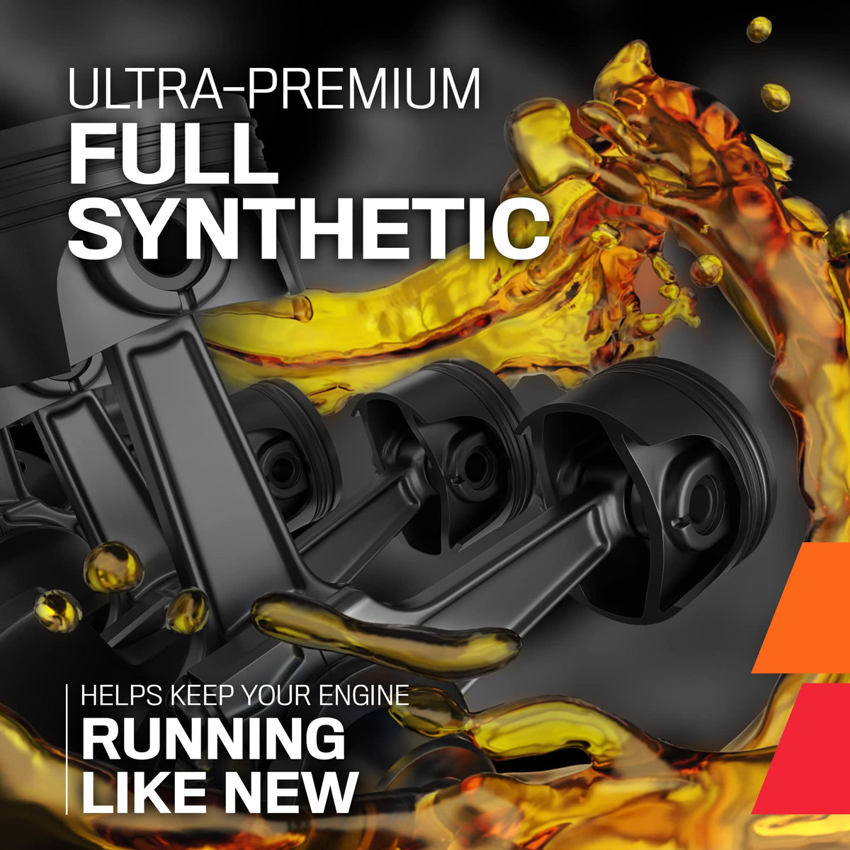 5W-20 Synthetic Engine Oil 5 Quarts R232
