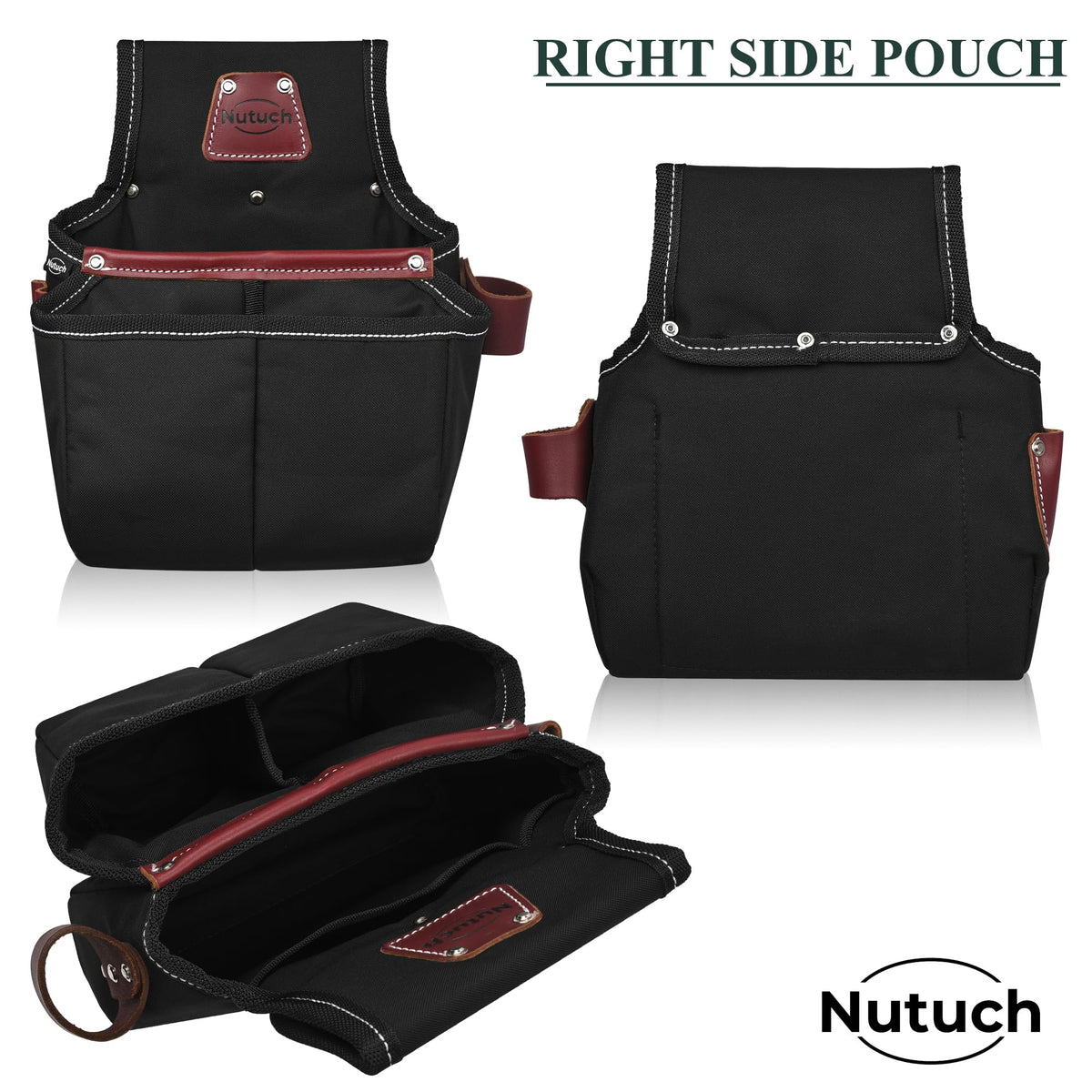 Nylon and Leather Tool Belt Z581