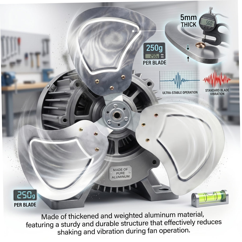 20 Inch Aluminum Alloy Replacement Fan Blade P28918
