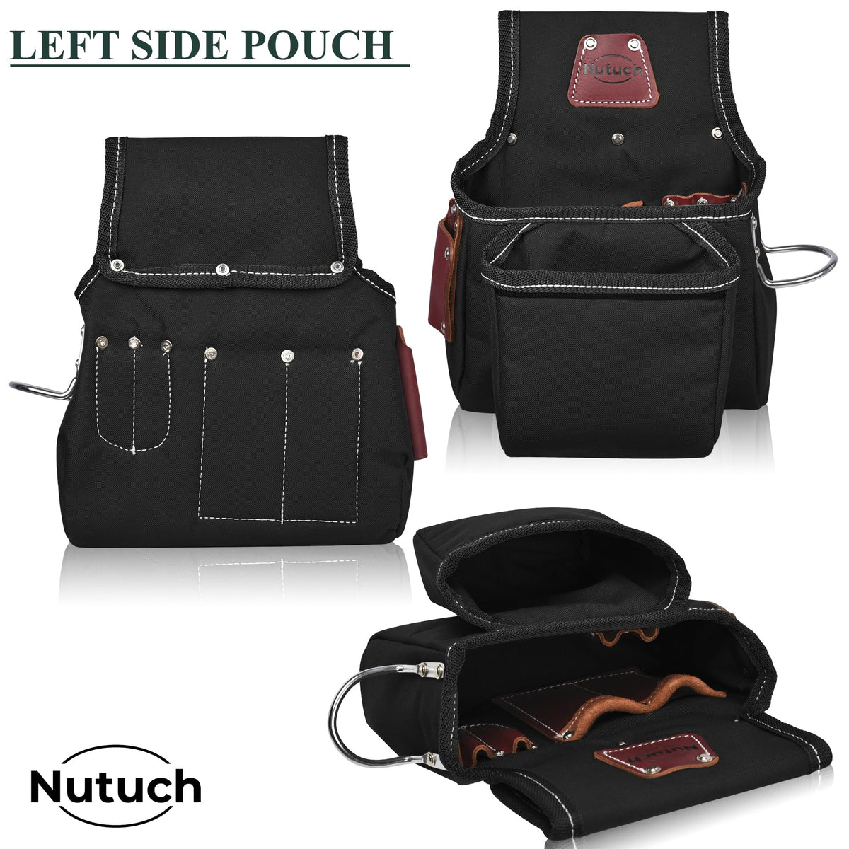 Nylon and Leather Tool Belt Z581