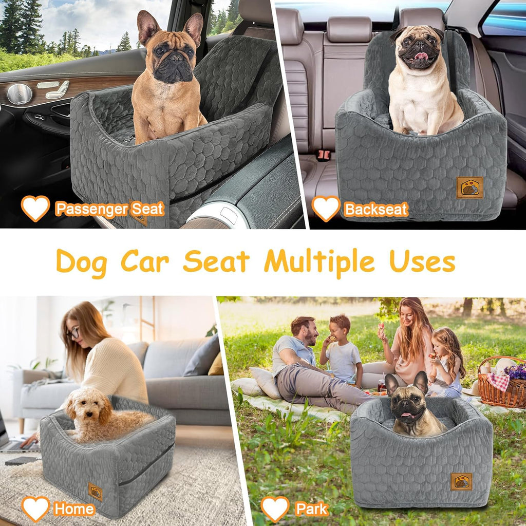 Memory Foam Dog Booster Seat with Washable Removable Cover S68377