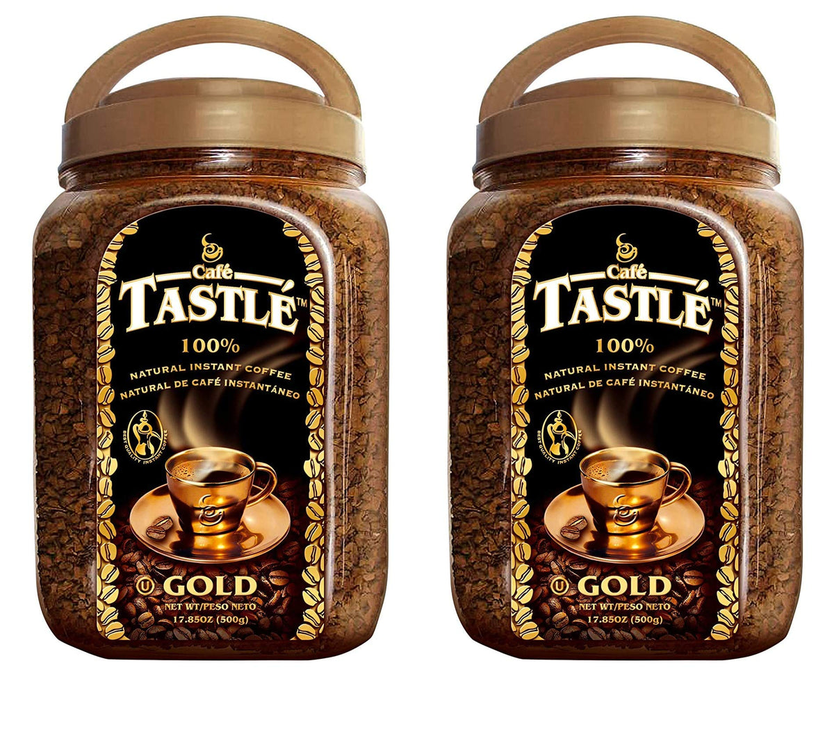 Gold Freeze Dried Instant Coffee 2 Jars 35.70 Oz O20480