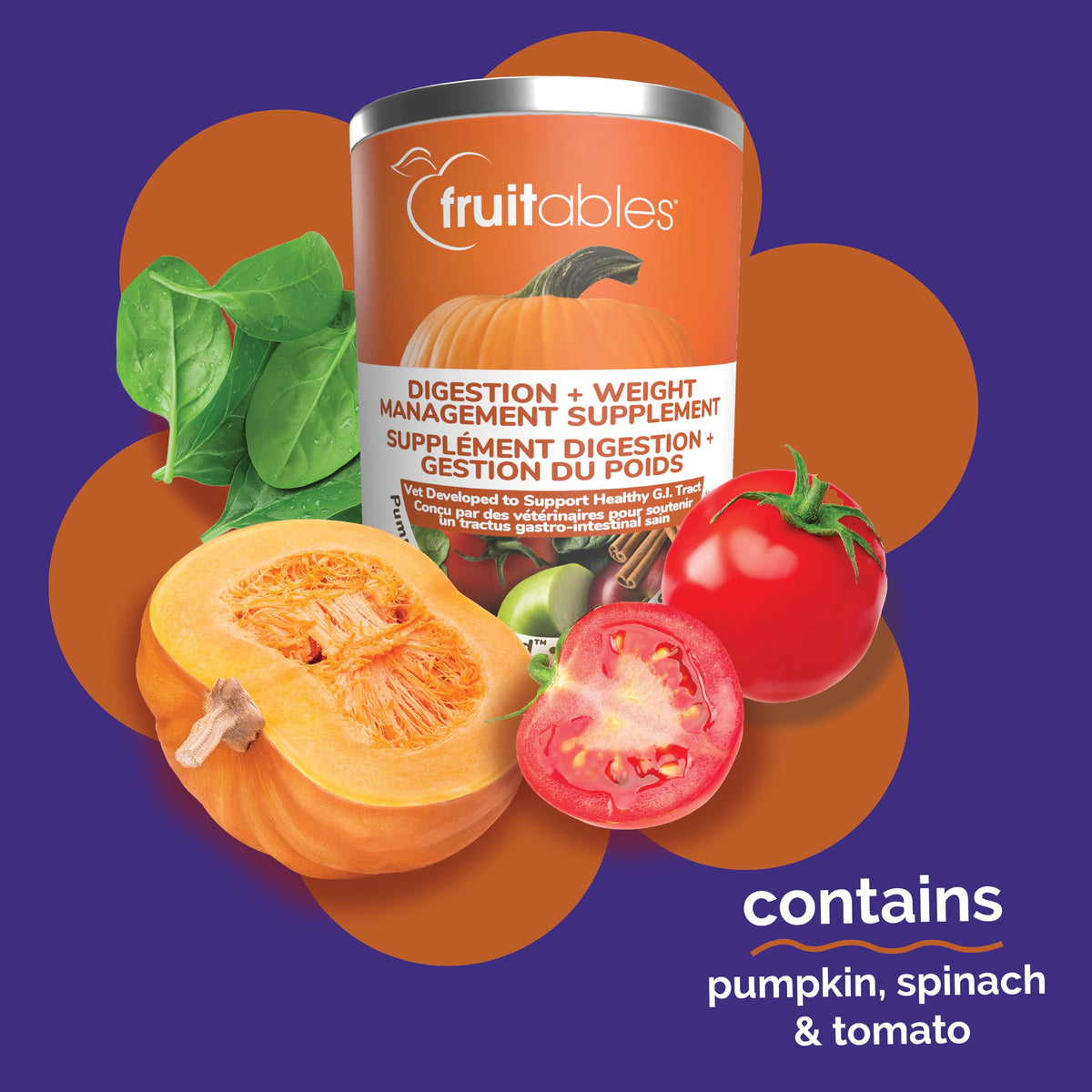 Pumpkin Digestive Supplement for Dogs 15oz A586127