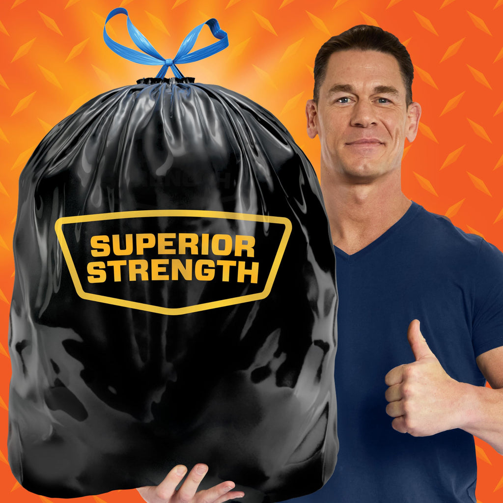 39 Gallon Black Heavy Duty Trash Bags P5350