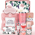 10-Piece Self Care Spa Gift Basket with Throw Blanket and Tumbler I875588