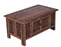 Hand-Carved Mango Wood Coffee Table K29393