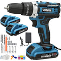 21V Cordless Drill, 2 Batteries, 50Nm Torque, 30-Piece Kit F5950