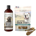 Dog Weight Gainer Liquid and Duck Feet A81969