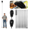10.5 ft Adjustable Gutter Cleaning Tools with Pole N744