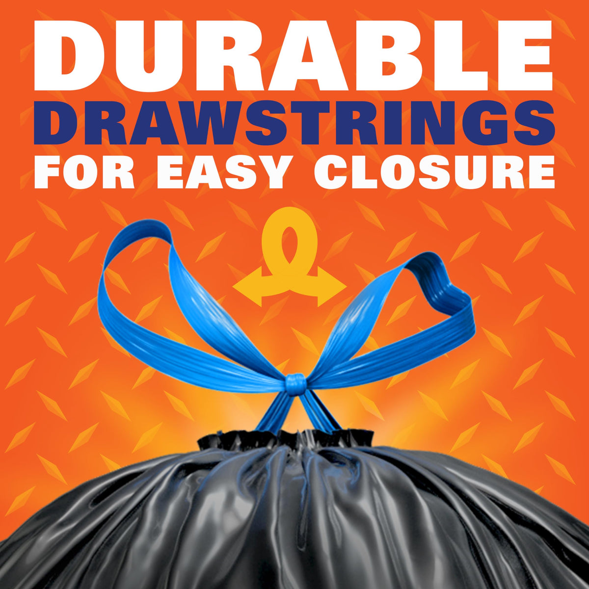 39 Gallon Black Heavy Duty Trash Bags P5350