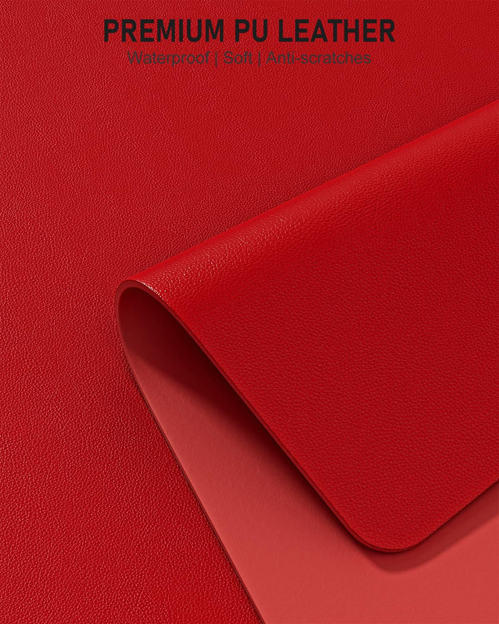 Bright Red Desk Pad L646030