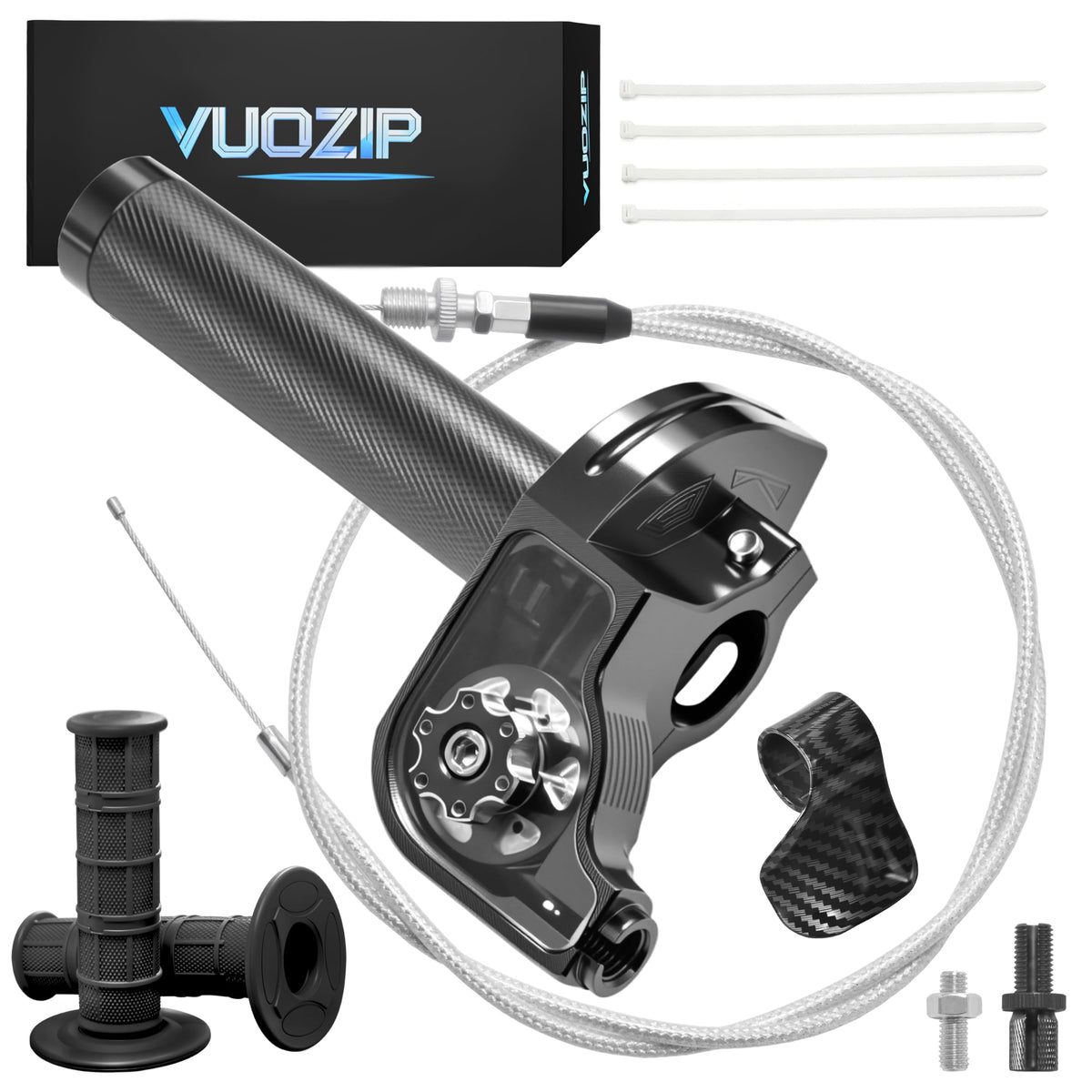22mm CNC Quick Twist Throttle Kit Aluminum Assembly with Cable U933416