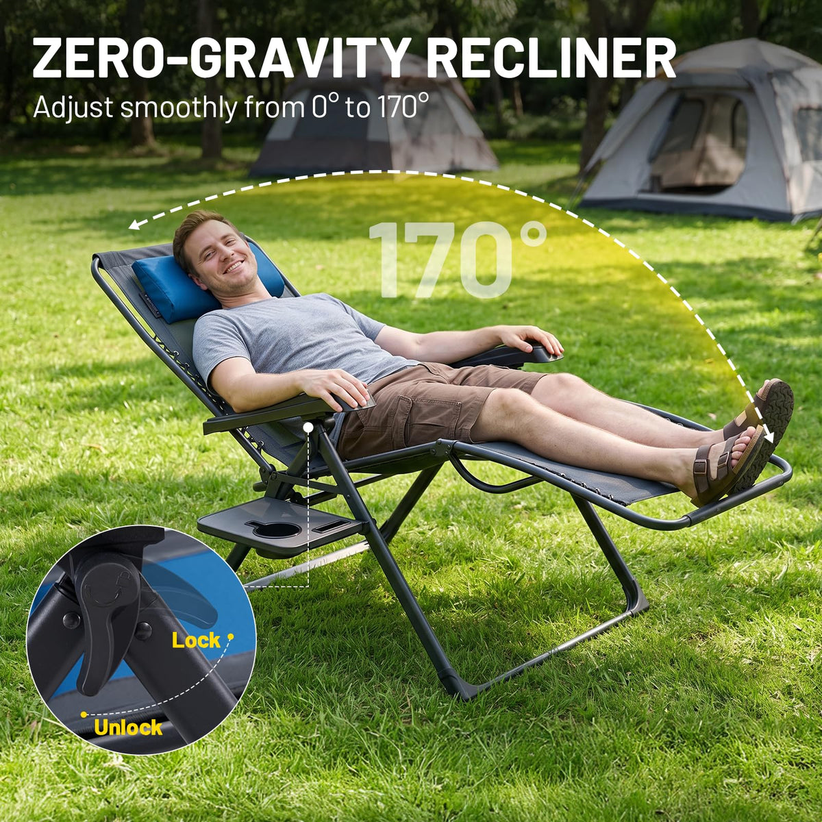 Oversized Zero Gravity Chair 2 Pack B992