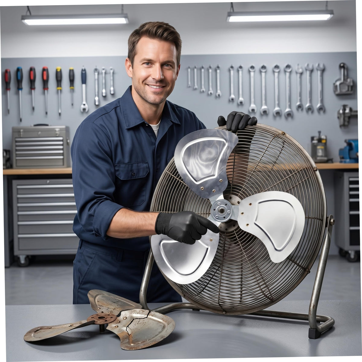 20 Inch Aluminum Alloy Replacement Fan Blade P28918