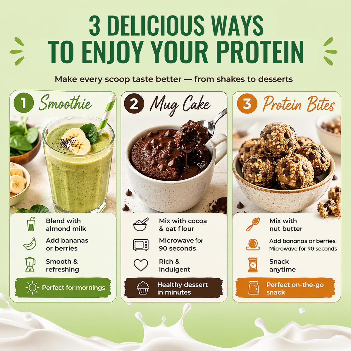 30g Organic Vegan Plant-Based Protein Powder Z212
