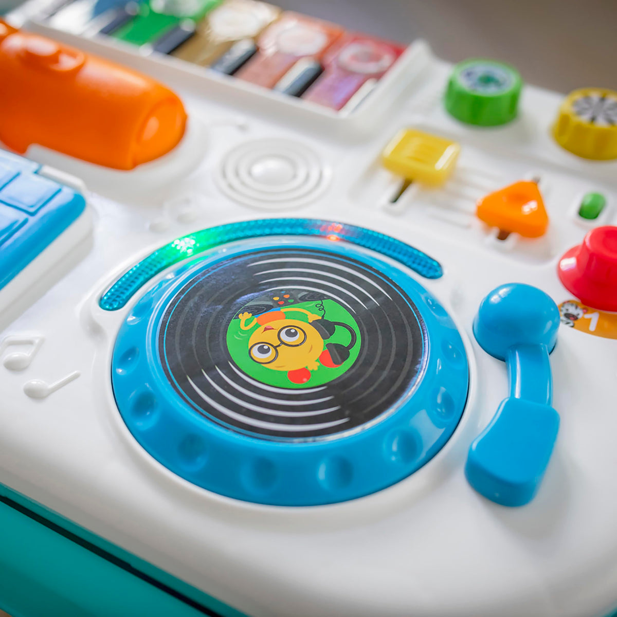 4-in-1 Push Walker Activity Center Toddler Table Floor Toy E73201