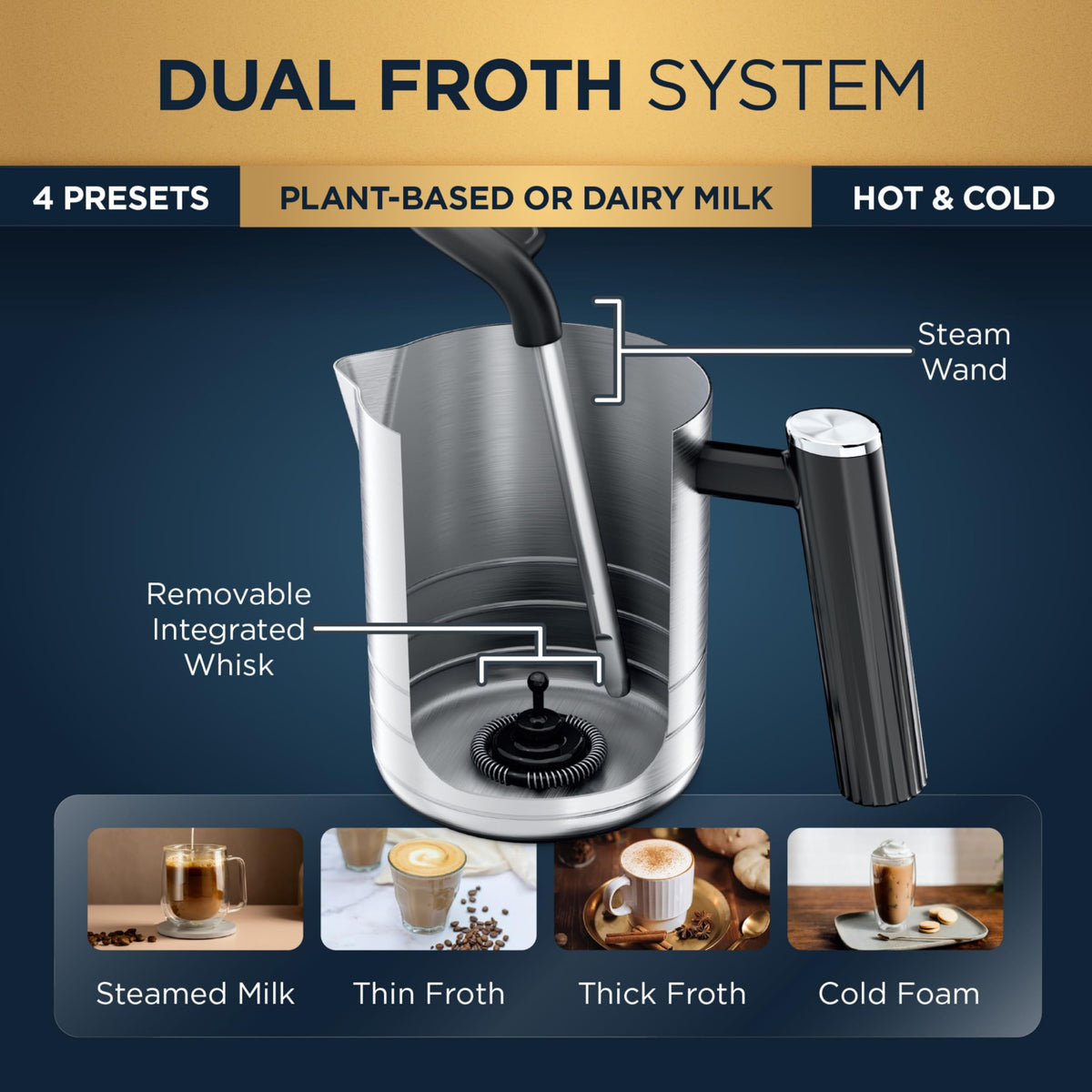 3-in-1 Espresso Drip Coffee & Cold Brew Machine S785034