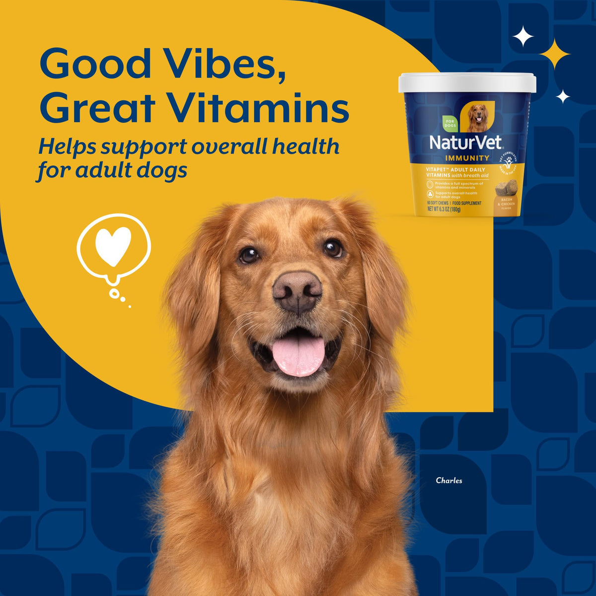Adult Daily Vitamins with Breath Aid for Dogs 60 Ct Z435326