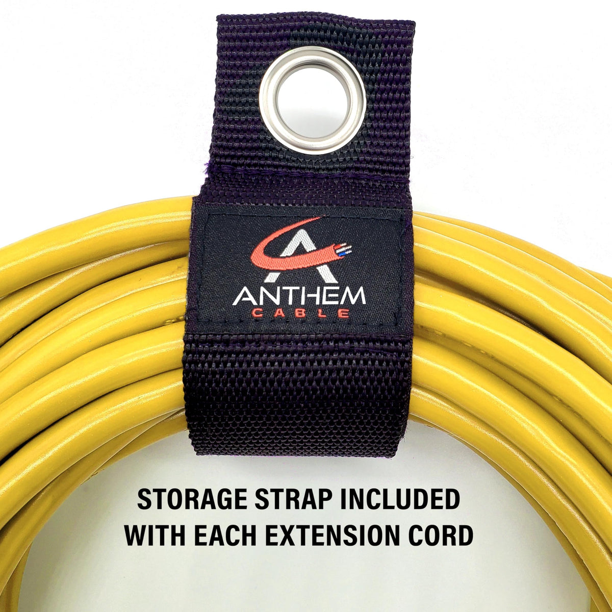 100 ft 12 Gauge Yellow Outdoor Extension Cord C5974