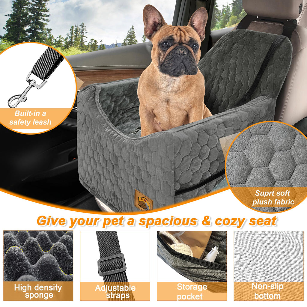 Memory Foam Dog Booster Seat with Washable Removable Cover S68377