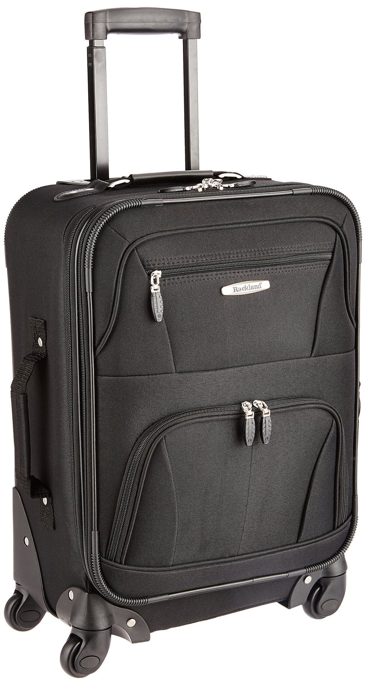 Black Expandable Spinner Carry-on 19" Z535