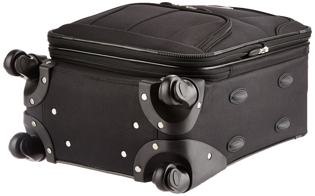 Black Expandable Spinner Carry-on 19" Z535