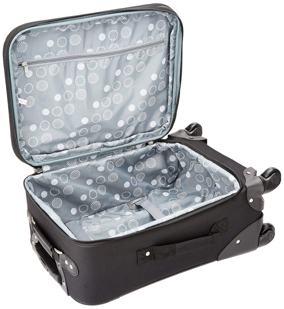 Black Expandable Spinner Carry-on 19" Z535